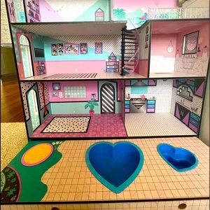 LOL Surprise OMG House Real Wood Doll House